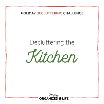 Is there's only one space to organize before the holidays, the kitchen is probably it! Having an organized kitchen can make the difference between a stressful holiday season and an enjoyable one. Clear counters, clear mind!