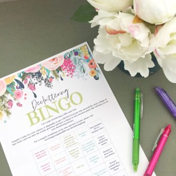 Decluttering and organizing your home doesn't have to be a boring or overwhelming task. It can actually be a lot of fun! Join our free decluttering bingo game to have fun, maintain motivation, and even have a chance to earn weekly prizes and giveaways all while you declutter your home!