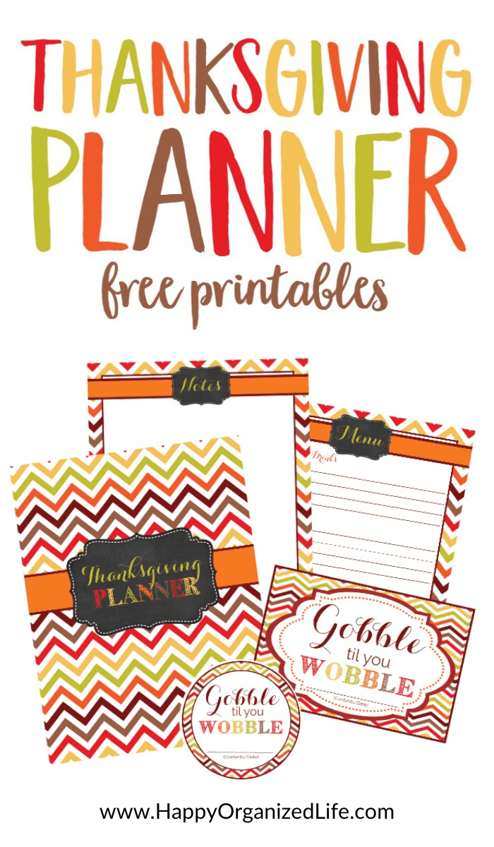 Free Printable Thanksgiving Planner for Easy Holiday Prep