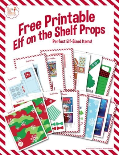35+ Free Elf on the Shelf Printables &amp; Ideas for Christmas Fun