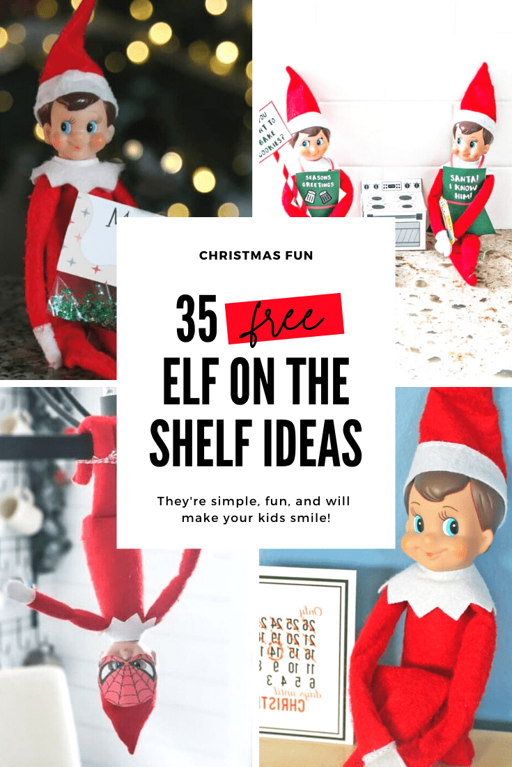 35+ Free Elf on the Shelf Printables & Ideas for Christmas Fun