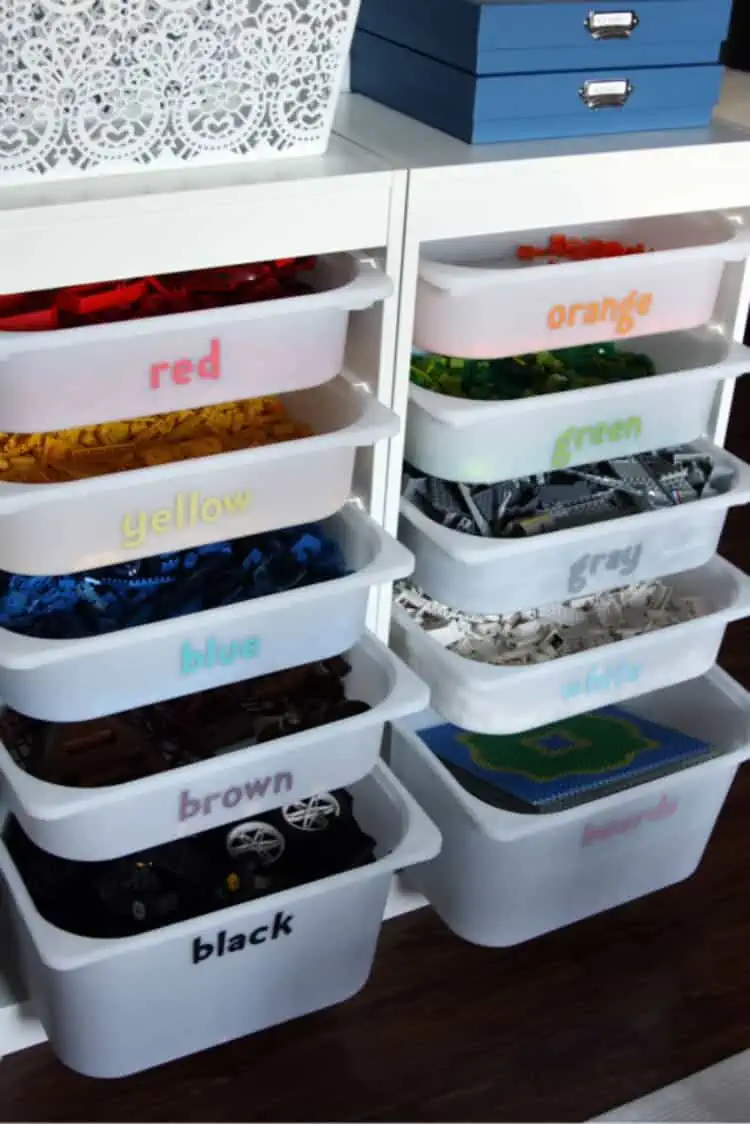 How to Organize Legos: 50 Brilliant & Creative Ideas