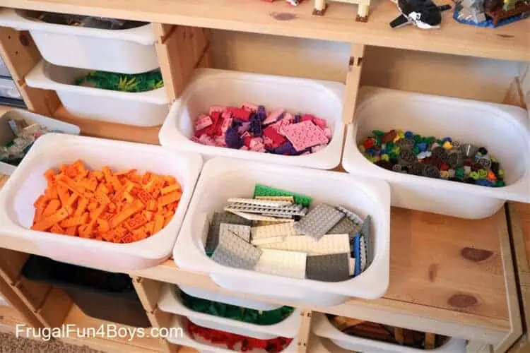 How to Keep Your Kid's Legos Organized: 45 Creative Lego Organizer Ideas -  Practical Perfection