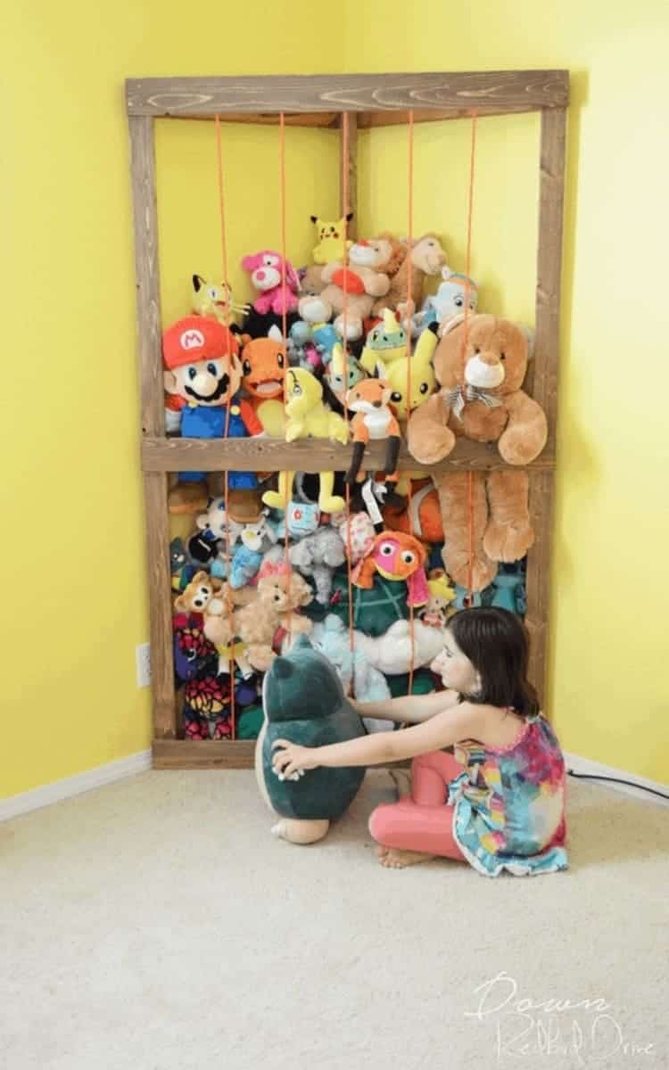 Plush Paradise: 10 Mind-Blowing Stuffed Animal Storage Ideas to Organize  the Madness - Happy Organized Life