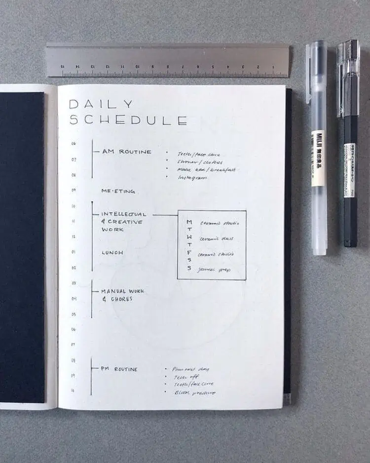 65 Minimalist Bullet Journal Ideas to Keep You Organized