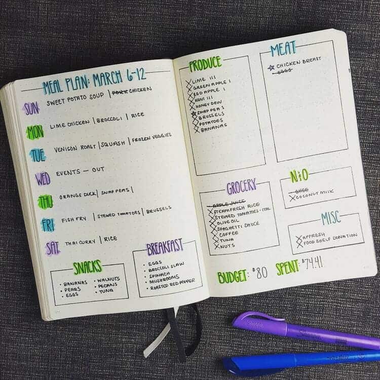 65 Minimalist Bullet Journal Ideas to Keep You Organized