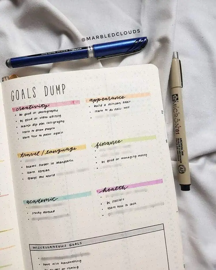 Get inspired with these creative bullet journal ideas!