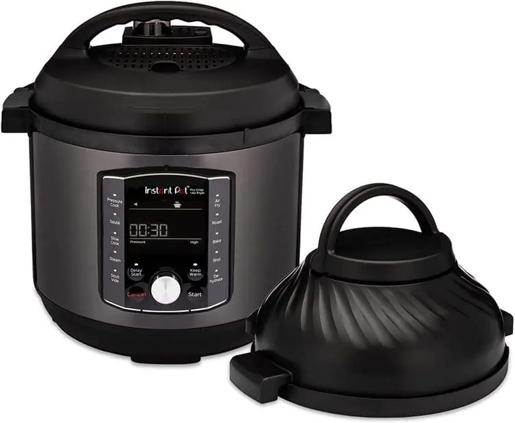 Instant Pot Pro Crisp XL 8Qt 11-in-1 Air Fryer & Electric Pressure Cooker Combo with Multicooker & Air Fryer