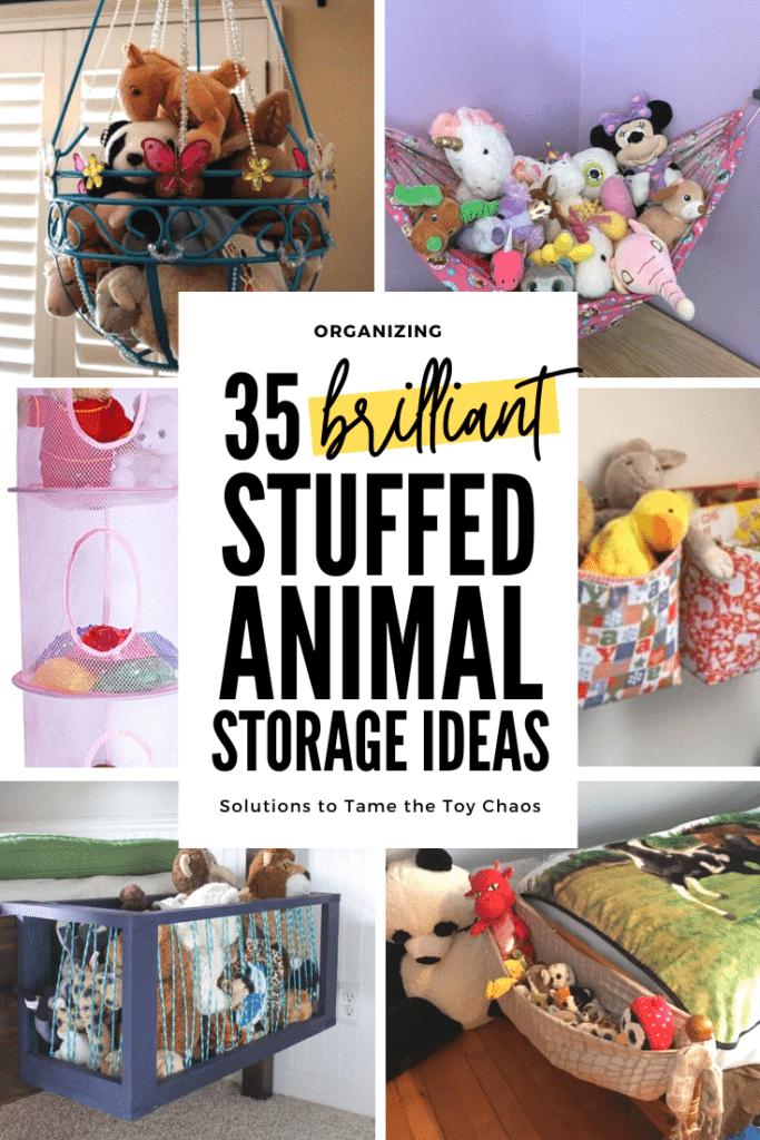 Stuffed Animal Storage - 25 Ideas on How to Store Stuffed Animals