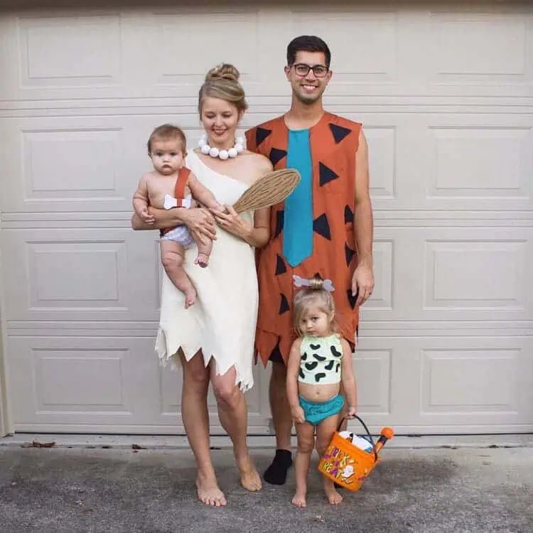 The Flintstones Halloween Costumes for the Whole Family