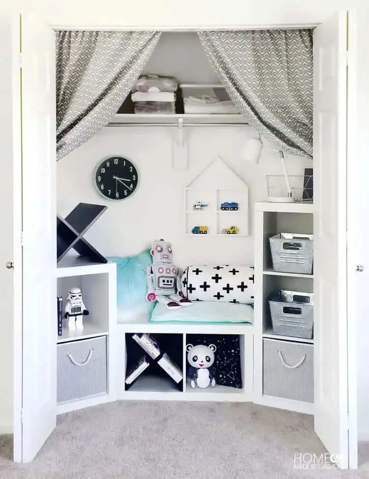 Play Nook to Inspire Your Living Room Kids’ Corner