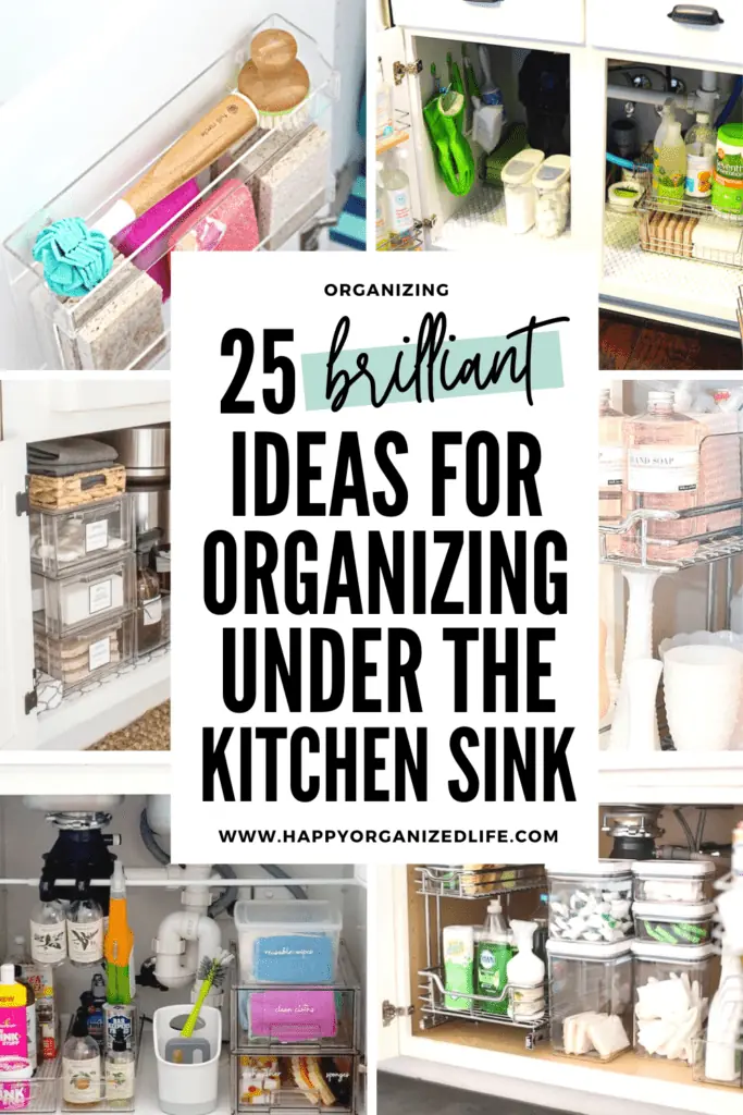 10 Brilliant Under The Kitchen Sink Organization Ideas – The Orderly Luxe