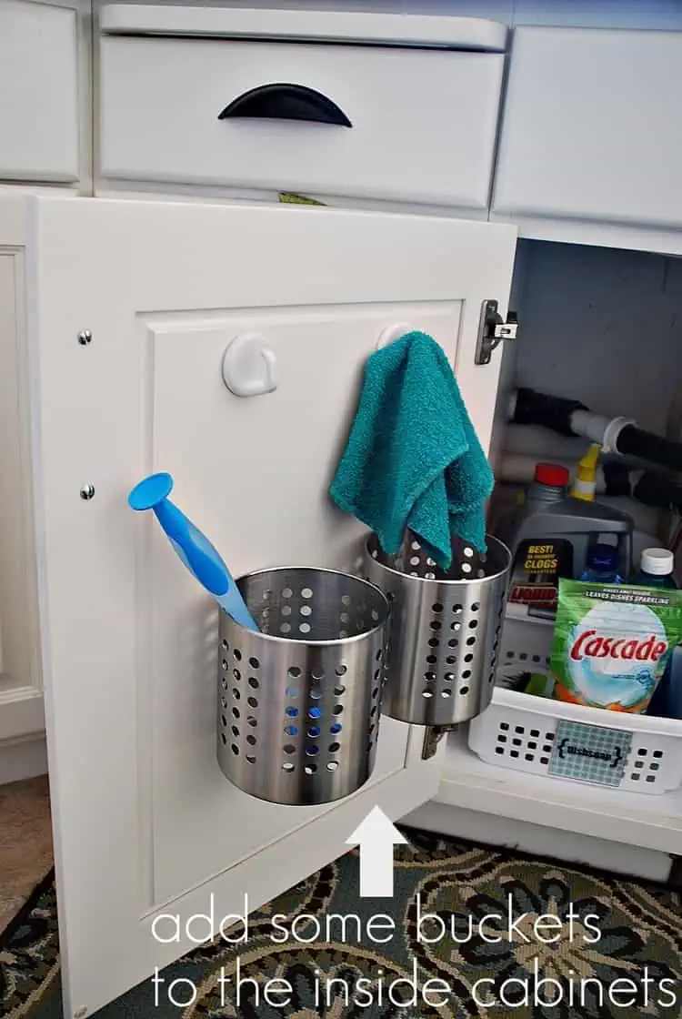 Organize  Under Sink Storage — iron & twine