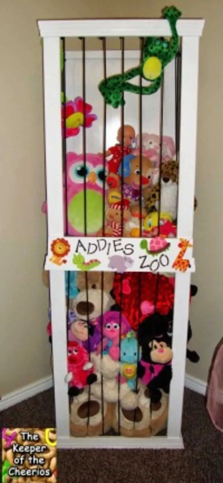 Stuffed Animals Zoo Storage addies room