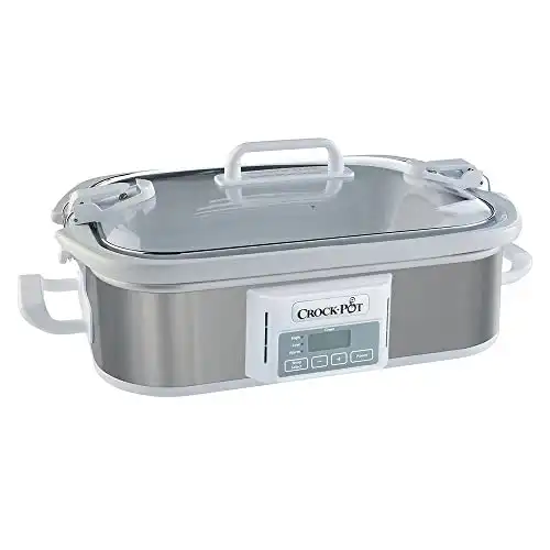 Programmable Digital Casserole Crock Slow Cooker 3.5 Quart