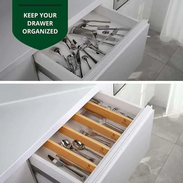 transparent plastic adjustable drawer organizers