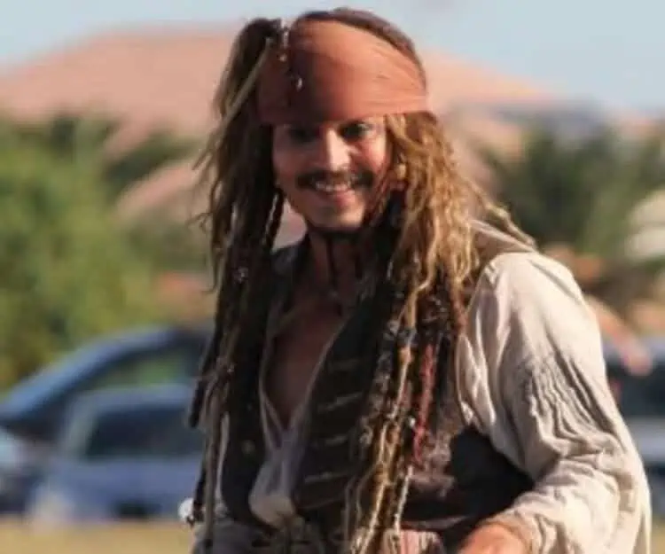 johnny depp pirates of the carribean jack sparrow june calendar