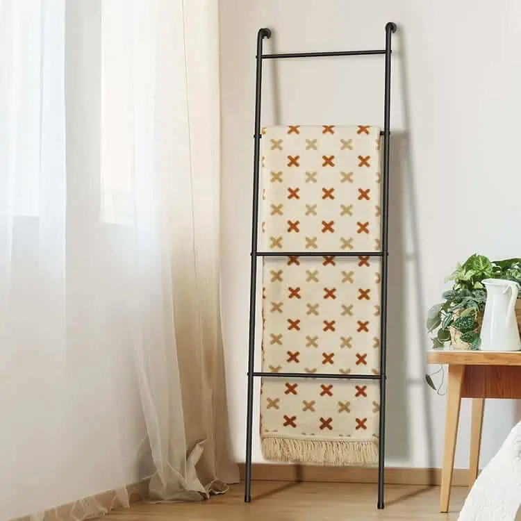 Blanket Ladder Outdoor Towel Rack