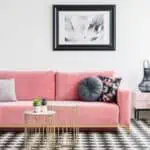 pink couch