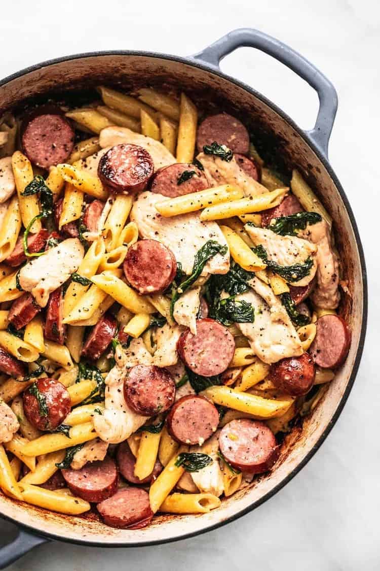 Chicken and Sausage Pasta