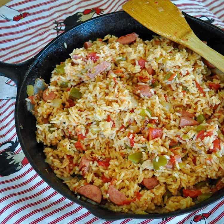 Easy Smoked Sausage Jambalaya