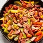 Sausage and Peppers Skillet