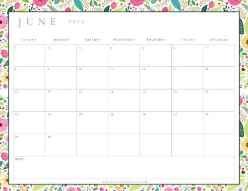 June 2025 Calendars
