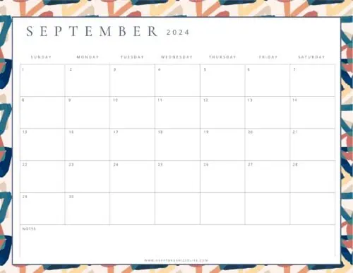 September 2024 Calendars
