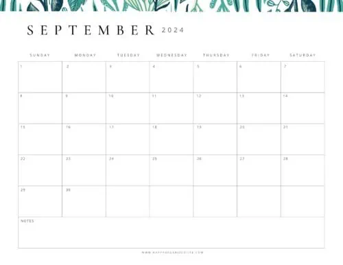 September 2024 Calendars