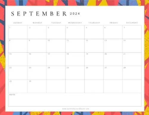 September 2024 Calendars