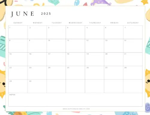 June 2025 Calendar