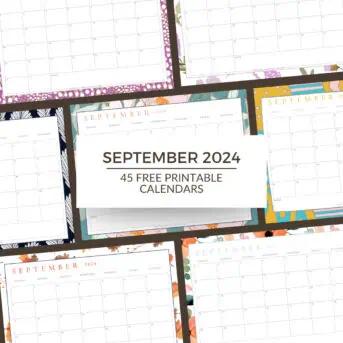 September 2024 Printable Calendars
