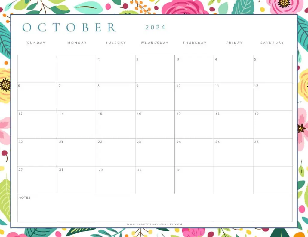 October 2024 Bright Floral Design
