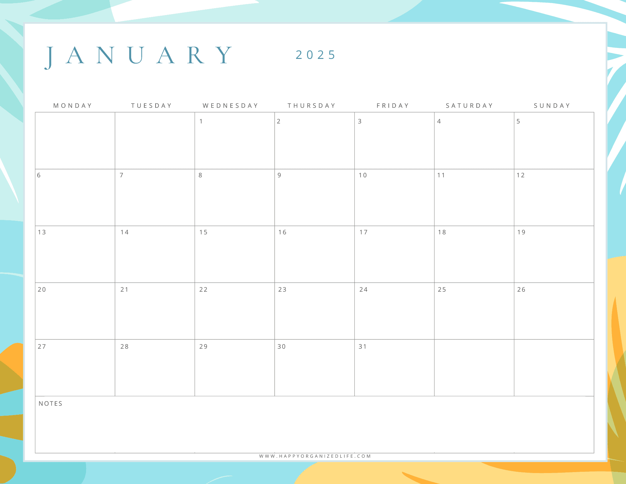 January 2025 - Sunny Design